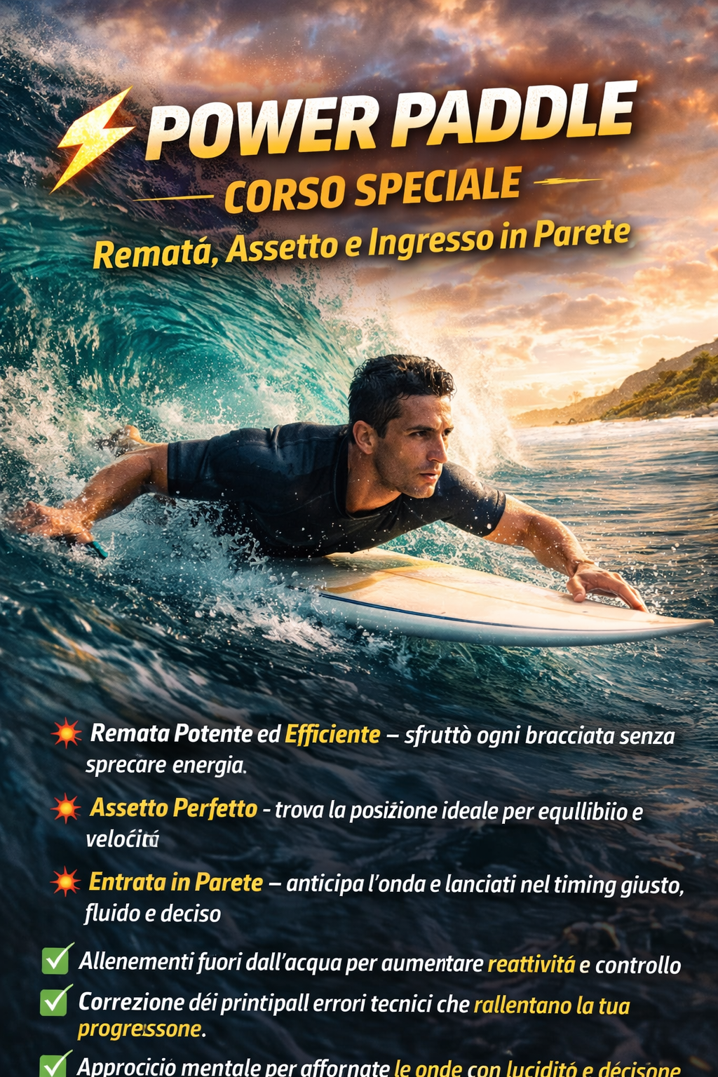 POWER PADDLE™ - Remata - Assetto - Entrata in Parete