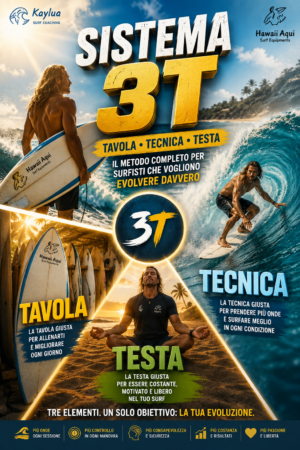 SISTEMA KAYLUA 3T™ - Surf Builder + Fast Trainer - RATEIZZABILE